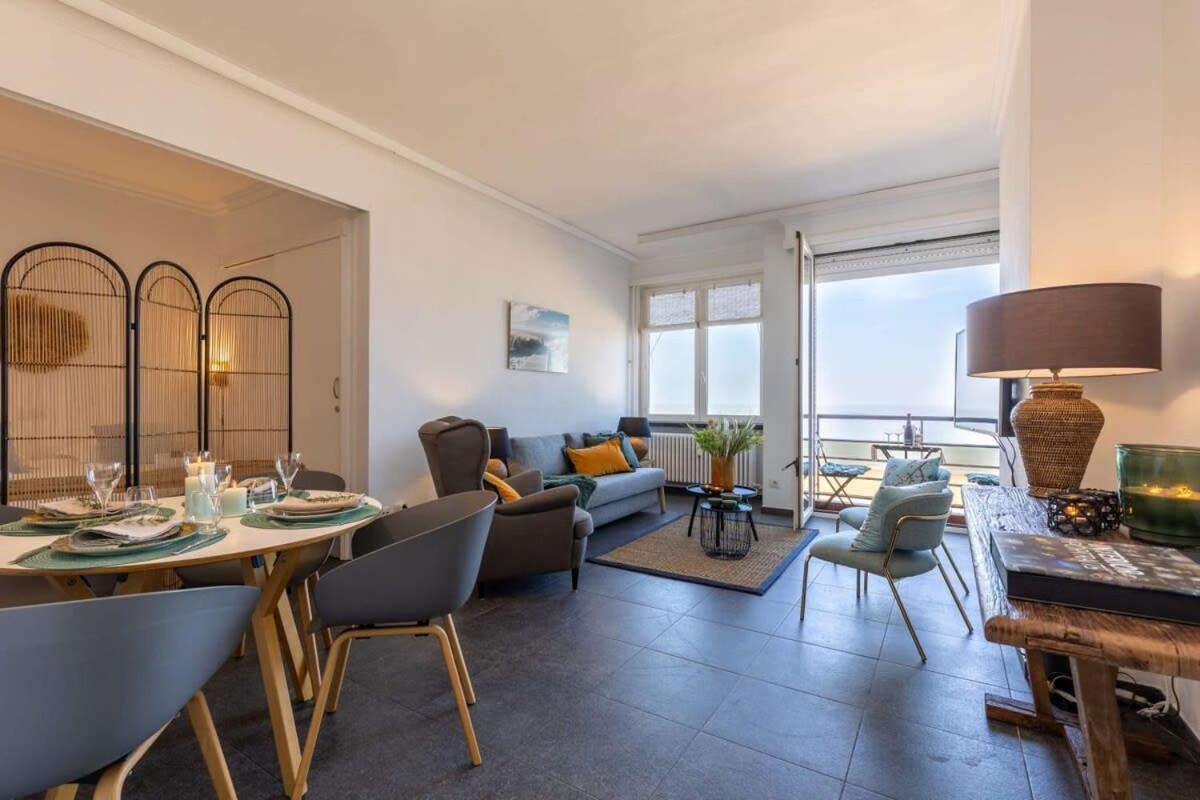 Huswell - Beautiful Spacious Studio With Frontal Sea View Кнокке-Гейст Екстер'єр фото